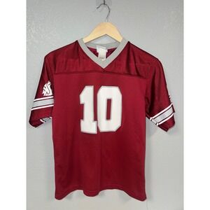 Outerstuff WSU Cougars Youth Football Jersey Crimson Gray NCAA Kids XL 14-16 #10